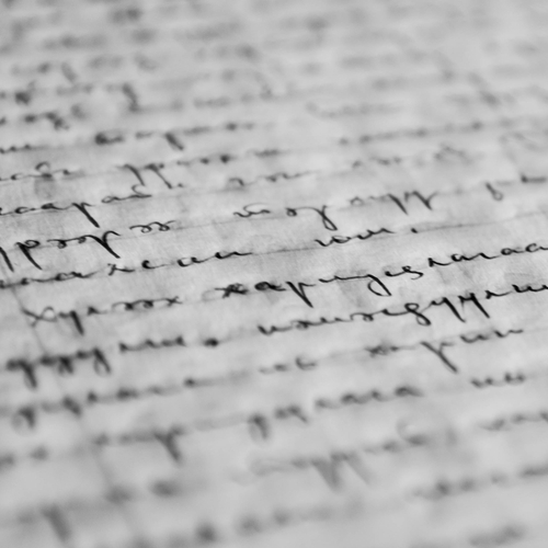 Immagine testo scritto a mano